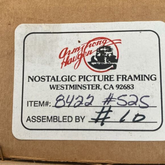 Armstrong Hauser Replicated Raphael Angel Cherub Beautifully Framed in Gold Tone - Picture 2 of 6